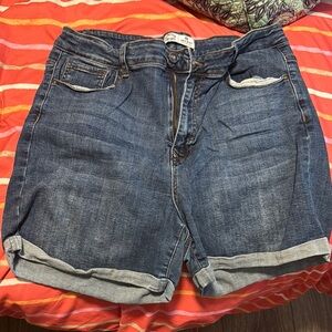 Denim Blue Women's Shorts
